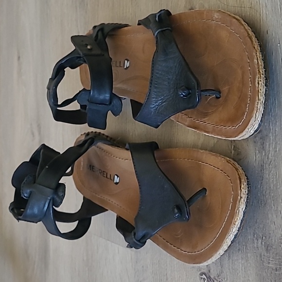 Black Merrell Gladiator Sandals size 9 - Picture 6 of 9